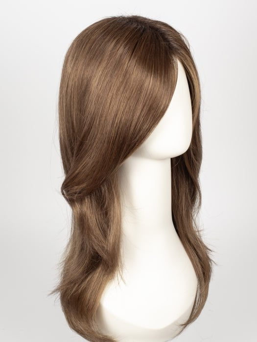 RAISIN GLAZE H | Rooted Dark with Light Brown base with Medium Blonde highlights