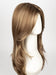 MAPLE-SUGAR-R | Light-Medium Brown Base with Warm Medium Blonde Highlights and Dark Brown Roots