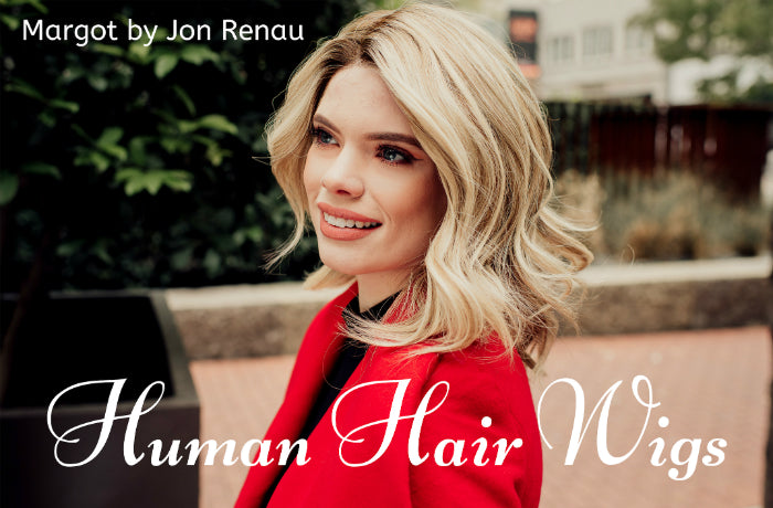 blonde human hair wig