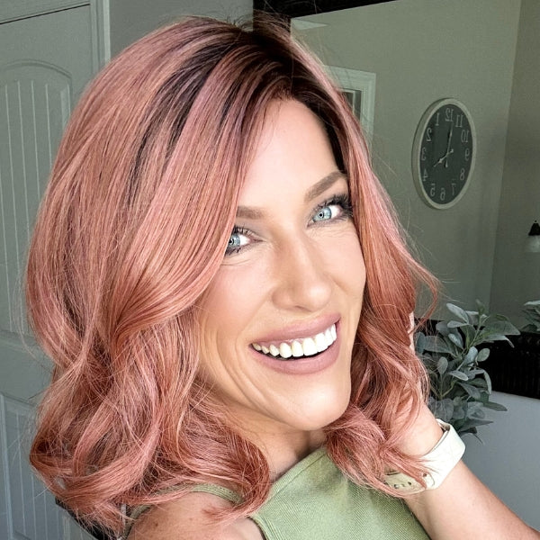 Featured Here: Panache Wavez by Rene of Paris in shade Dusty Rose